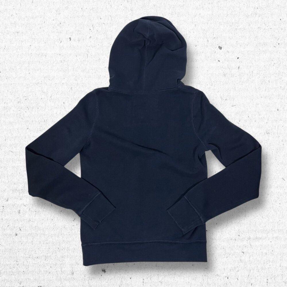 Vintage Y2K 2000s Hollister Dark Blue Hoodie - Picture 3 of 5